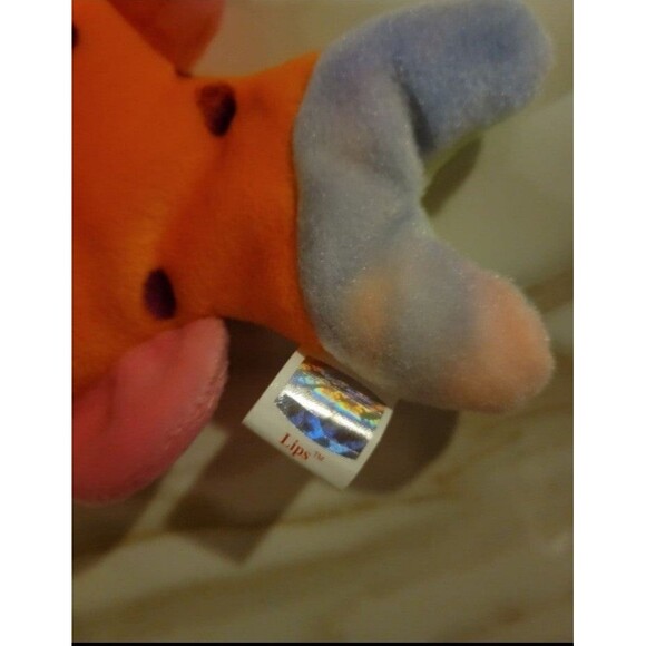 Ty Beanie Babies Lips The Fish - Picture 2 of 4